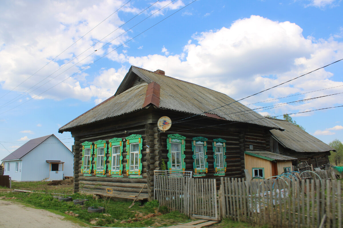 Красивая старинная русская деревня на севере Нижегородской области —  Большой Рейчваж | Под зонтиком | Дзен