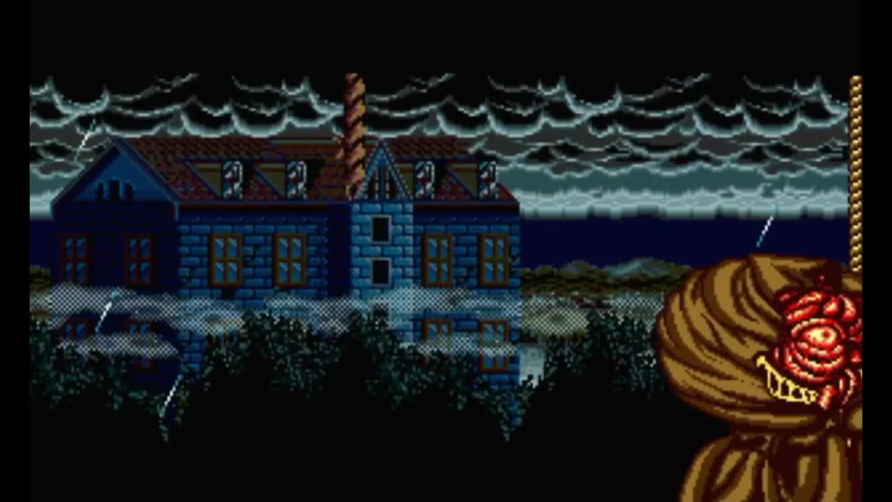 Sega Mega Drive 2 (Smd) 16-bit Splatter House 2 (Дом ужасов 2) Stage 6