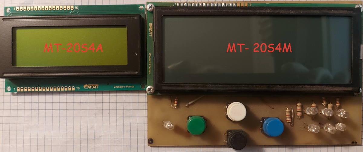                                           LCD дисплеи фирмы МЭЛТ