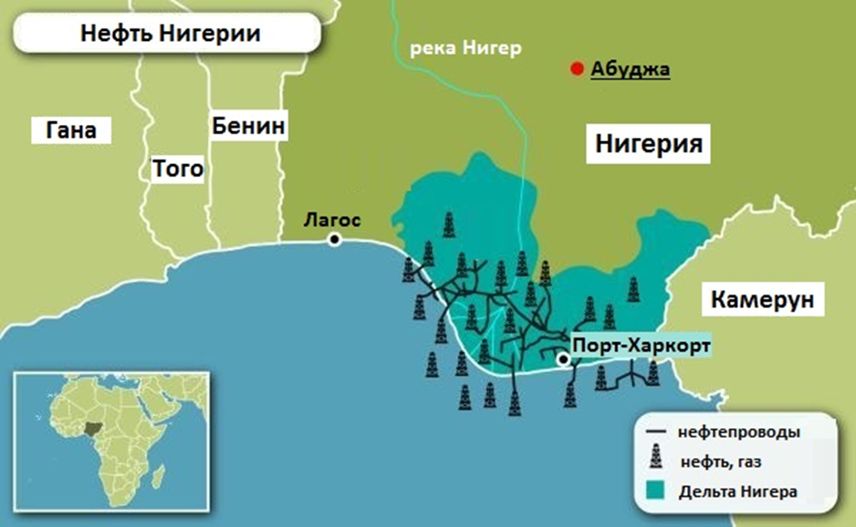 Столица нигерия название. Транспорт Нигерии карта. Порт онне на карте Нигерии. Экономическая активность Нигерия карта