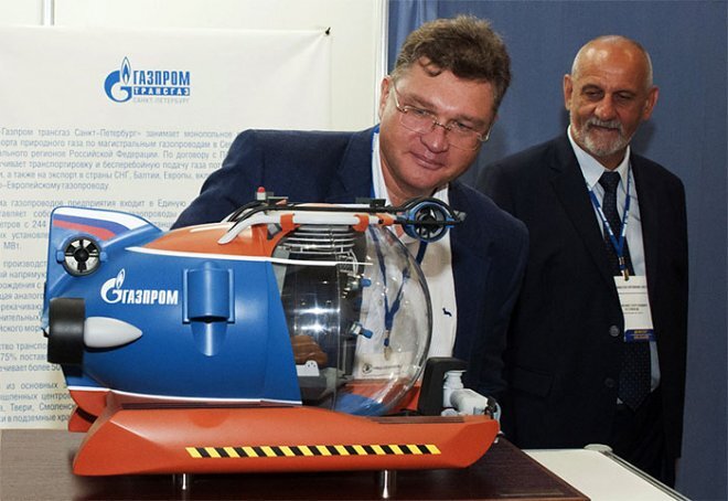 Макет подводного обитаемого аппарата пр.03660