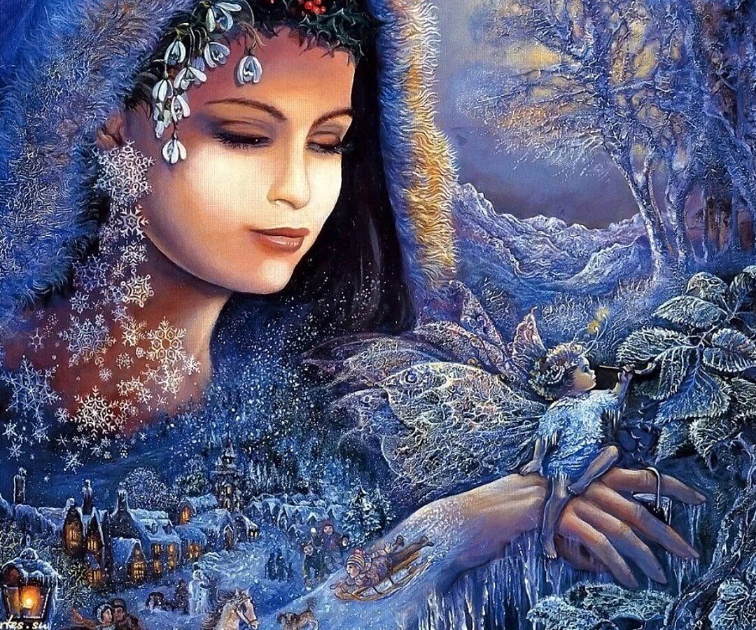 Автор Жозефина Уолл (Josephine Wall), источник nl.pinterest