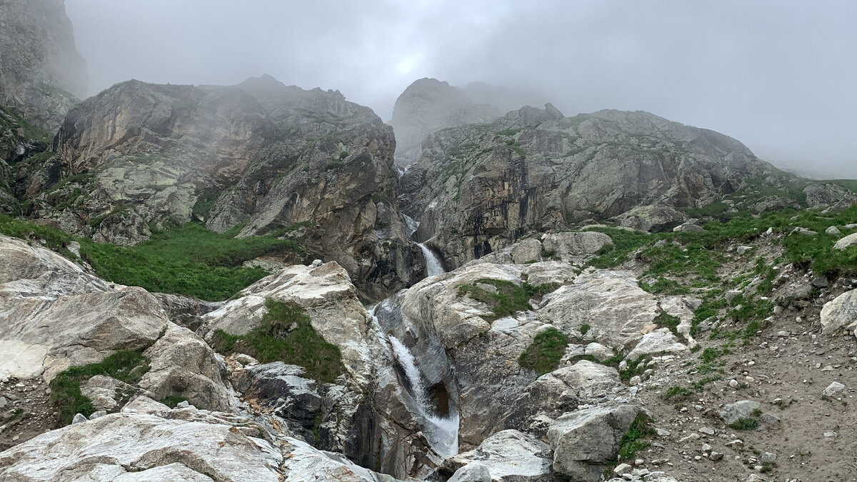Водопады Приэльбрусья 