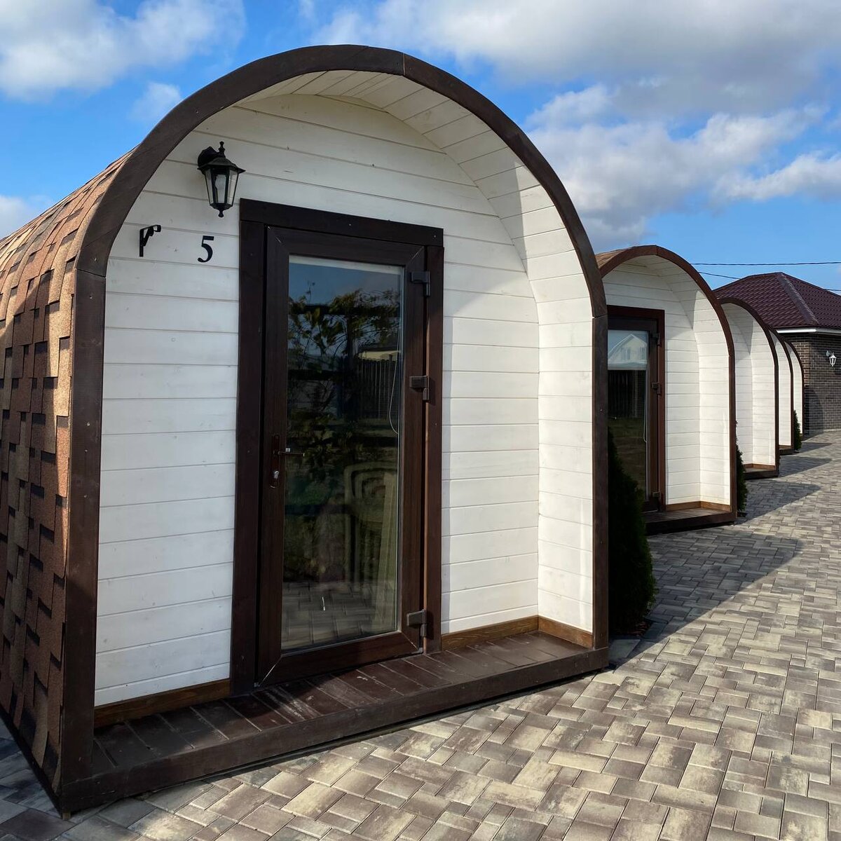 Уютные эко-дома "Викинг" в Family Park