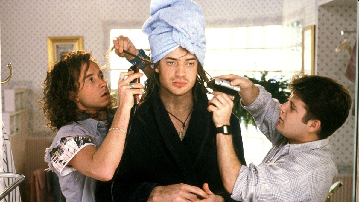 Кадр из фильма "Замороженный калифорниец", 1992 г.