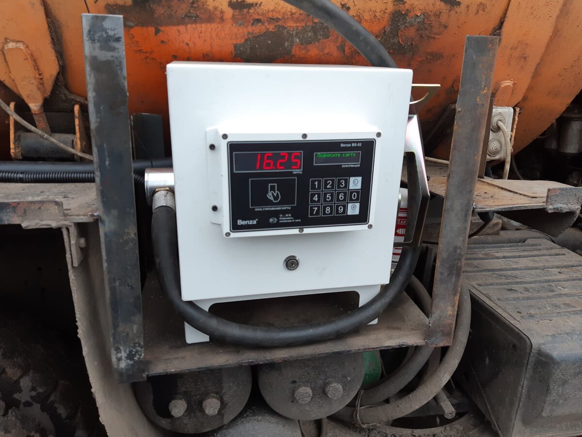 Автоматизация бензовоза при помощи мини ТРК kamka