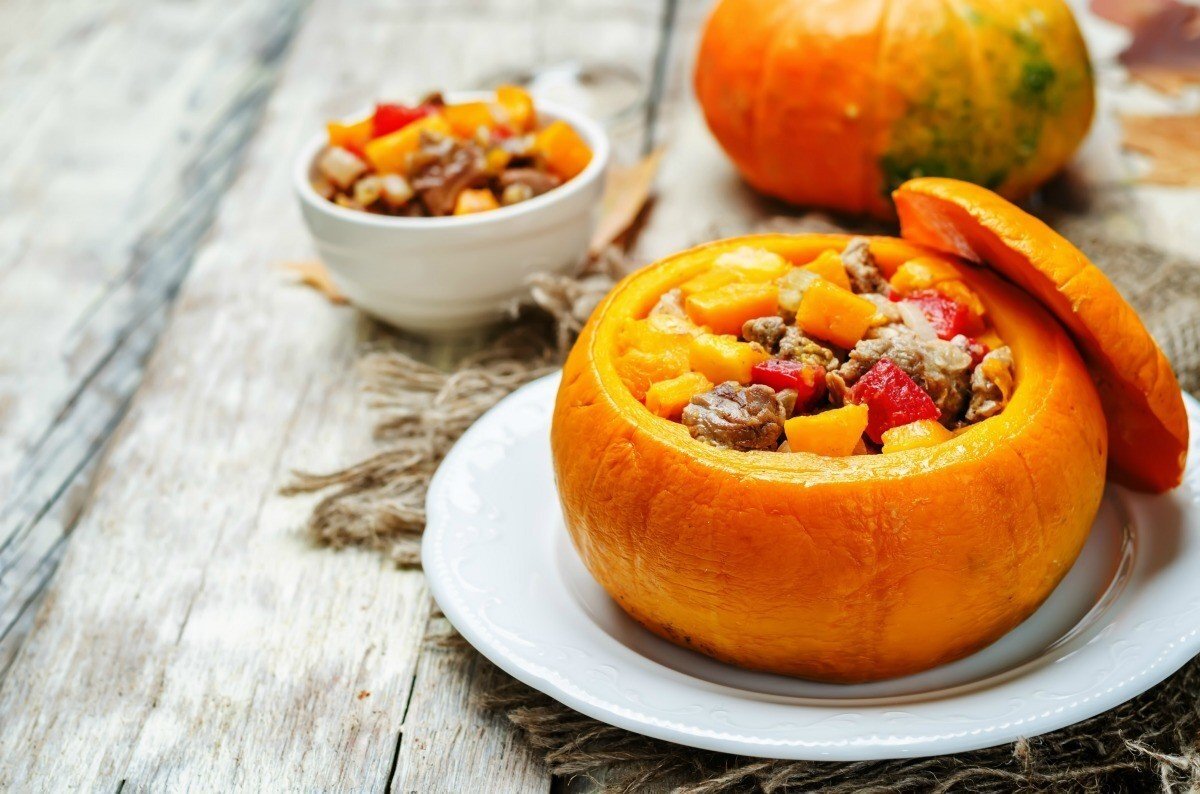 Можно ли тыкву с мясом