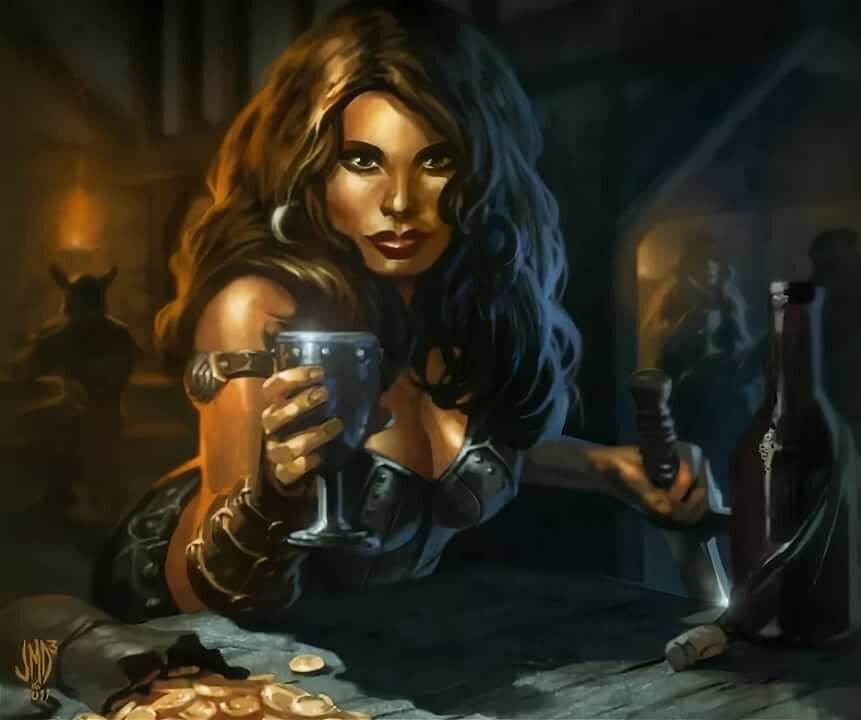 хозяйка проклятой таверны читать полностью