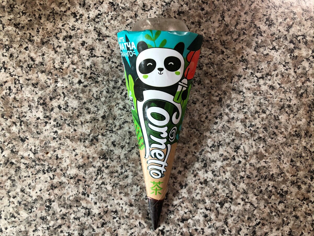 Cornetto матча латте манго