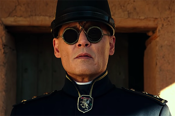 Джонни Депп в фильме "В ожидании варваров"