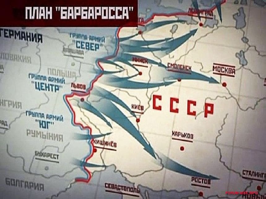 Планы немцев в великой отечественной