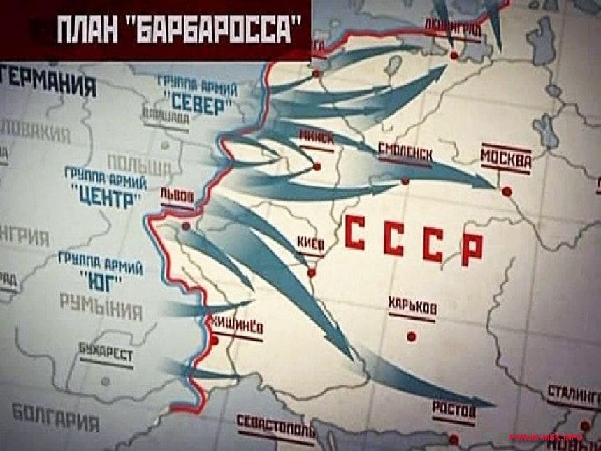 План нападения на ссср в 1941 г назывался