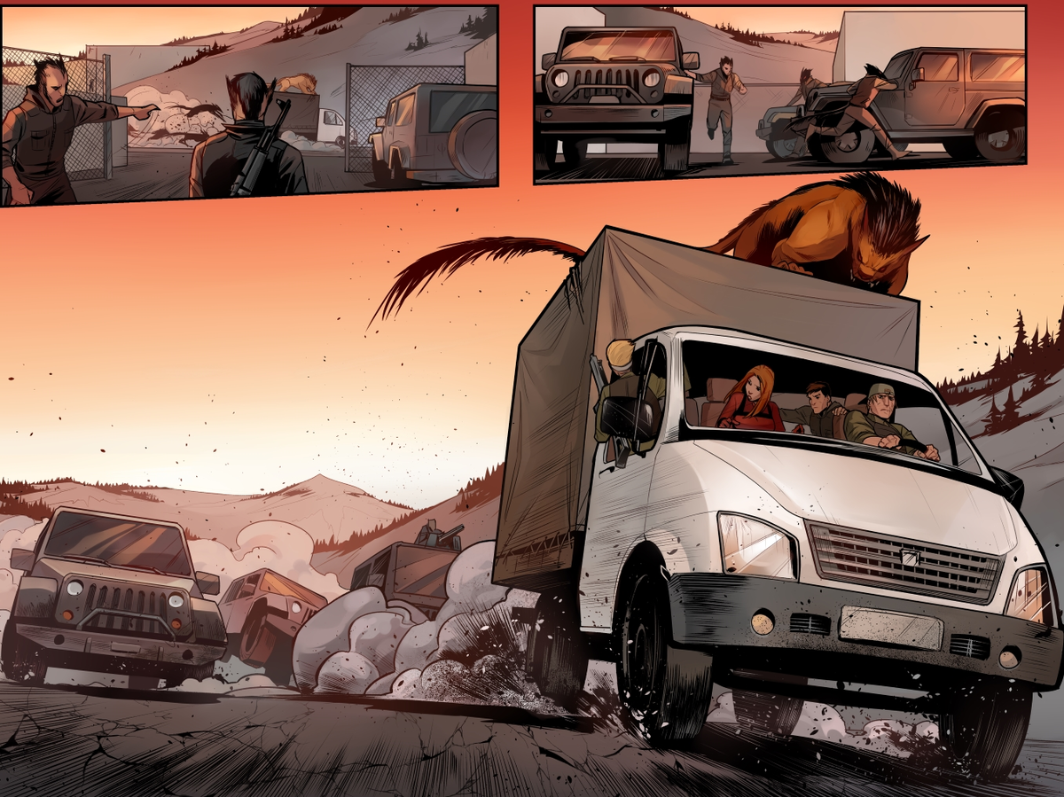 Игорь Гром и Красная Фурия. Издательство комиксов BUBBLE