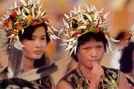 Женщины даяков