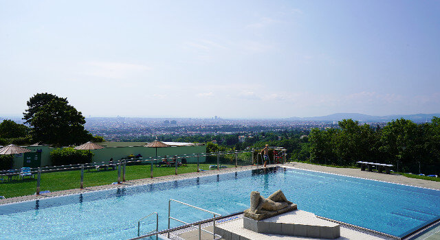 Тот самый бассейн с видом на Вену