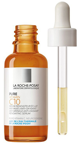 Антиоксидантная сыворотка для обновления кожи VITAMIN C10 SERUM, La Roche-Posay
