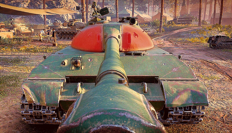 Китайский ТТ X уровня 113. Щёки башни.