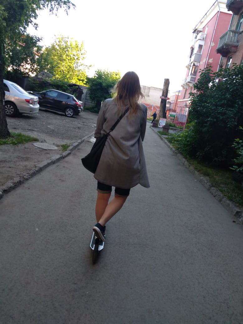 Прогулка на самокате