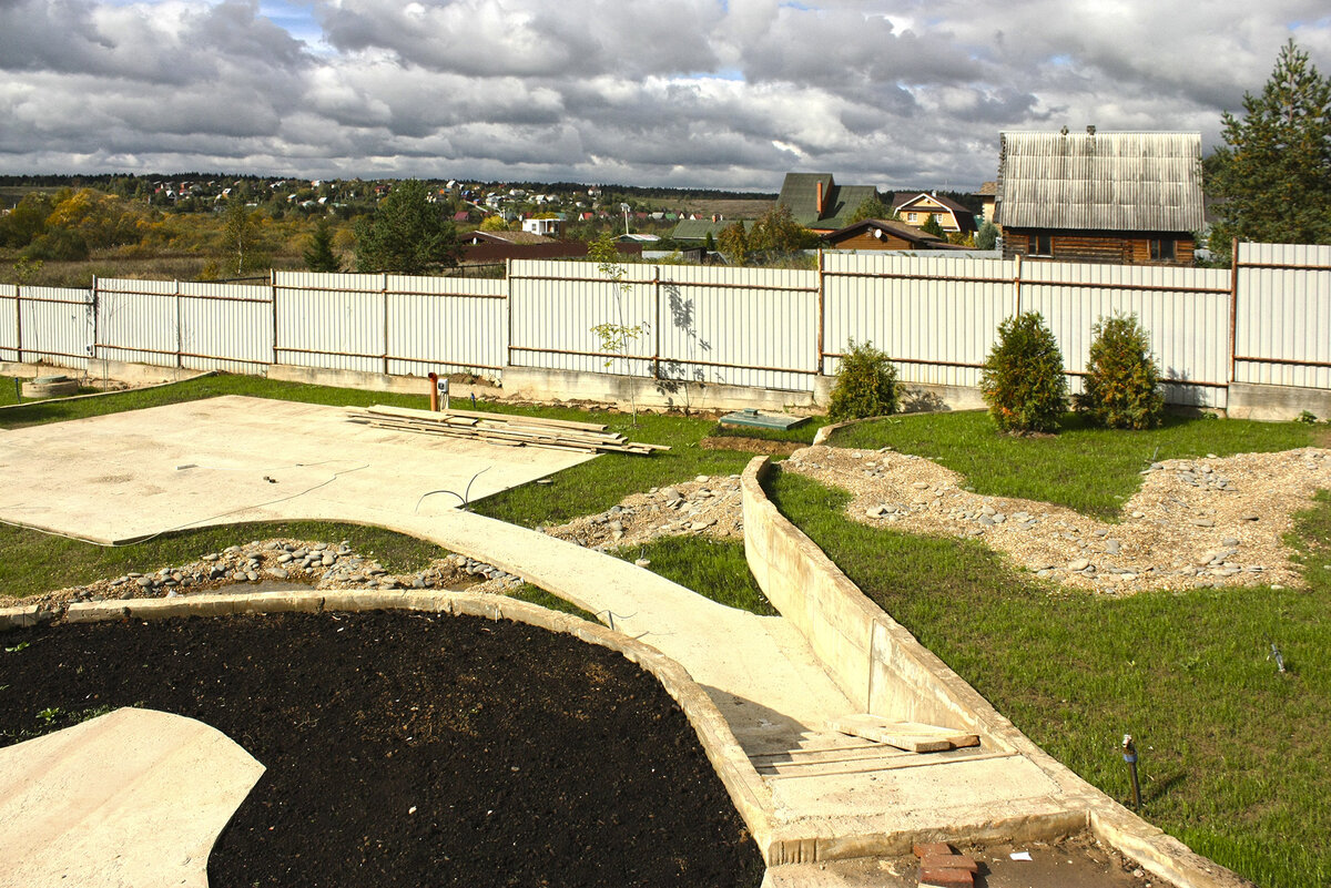 Участок с уклоном