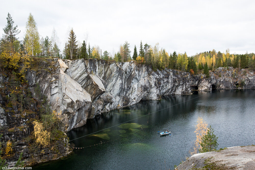 Горный парк "Рускеала". Карелия (ещё 1 фото)