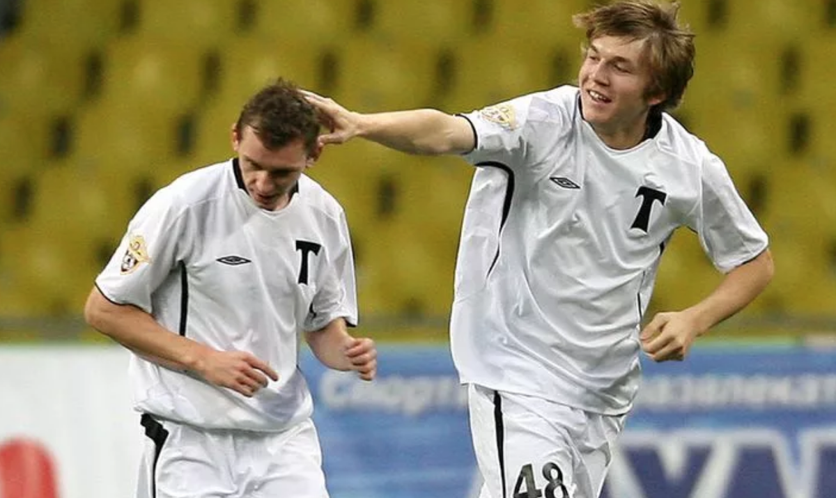 Евгений Луценко (справа) в московском "Торпедо". Фото sport-express.ru