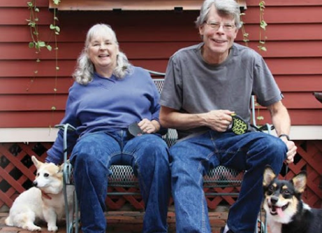 Кинг с женой. Фото с просторов интернета