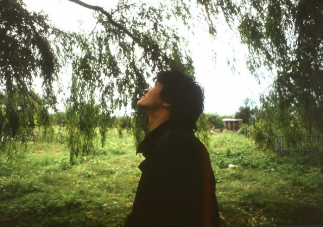 Фото Цоя, с концерта в "Жёлтых Водах"