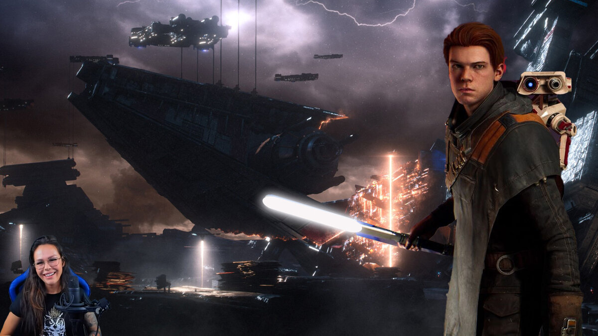 Star Wars Jedi: Fallen Order   Screenshot stream  Alena Vasiileva