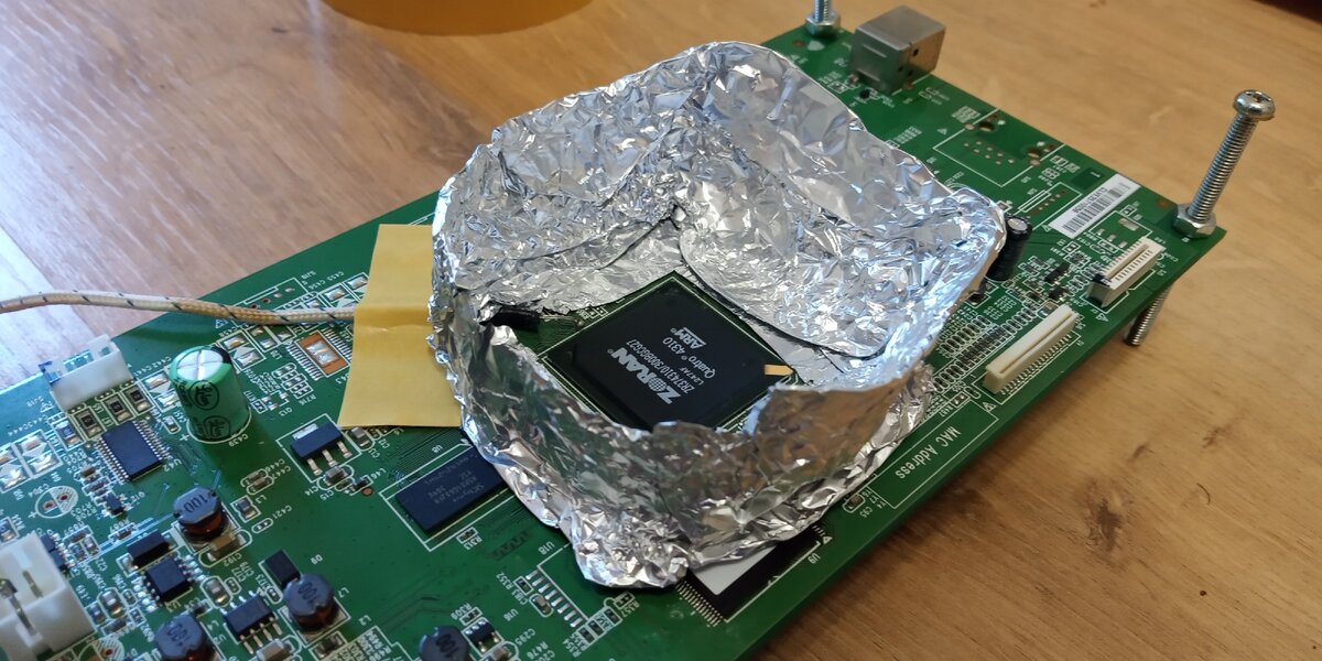 Замена BGA чипа в домашних условиях | Начинающий Радиолюбитель | Дзен