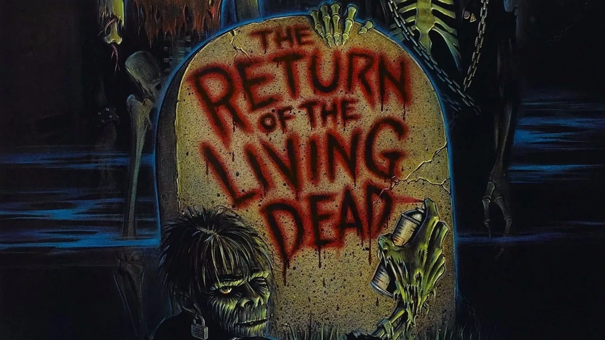 Обложка фильма "Возвращение живых мертвецов". Источник Яндекс. Картинки