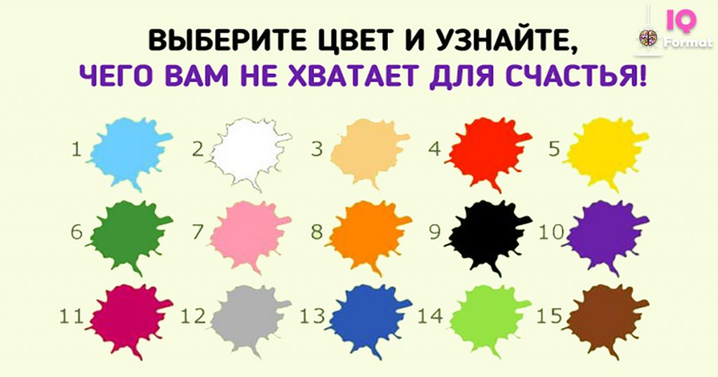 Что вам нужно выберите тест. Психологические тесты. Интересные тесты. Кляксы разных цветов. Цвета для детей.