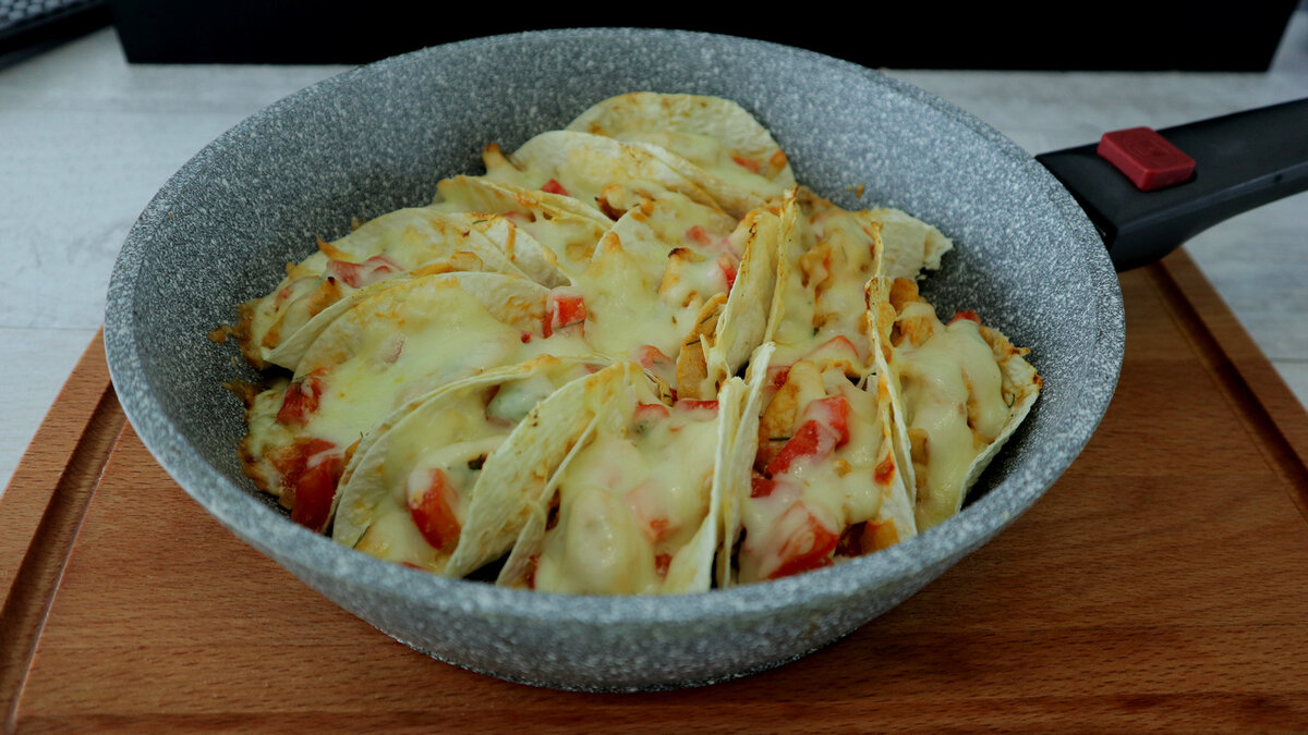 Лаваш с курицей