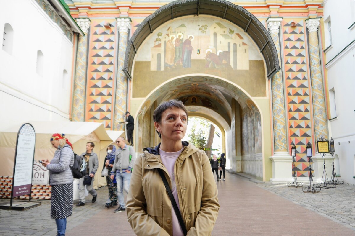 Троице-Сергиева Лавра неделю назад. Фото автора.