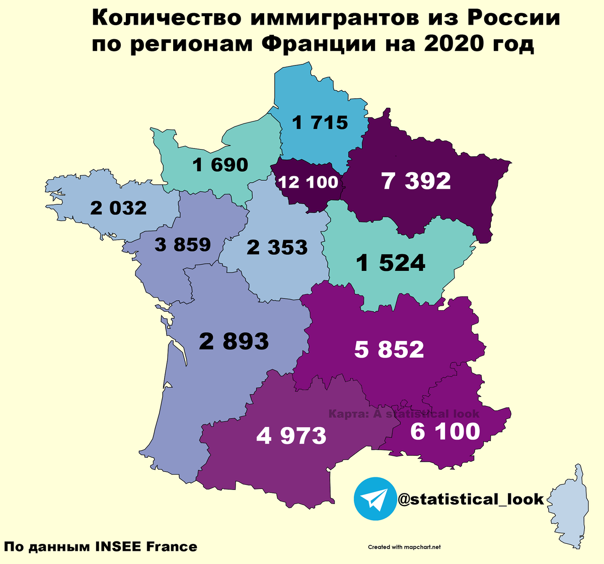 Этническая карта франции