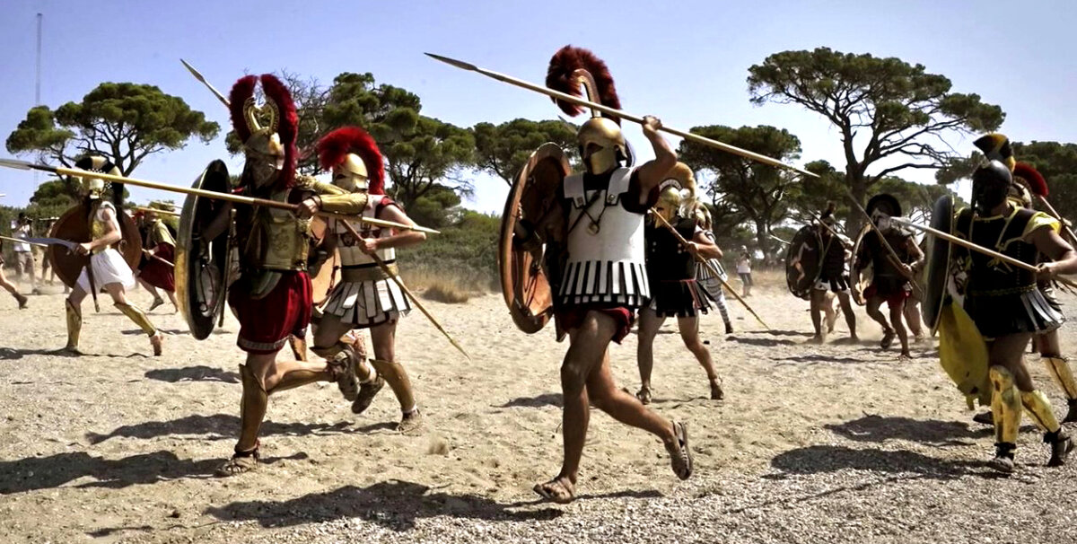 Самое важное из сражений первого персидского вторжения в Грецию.