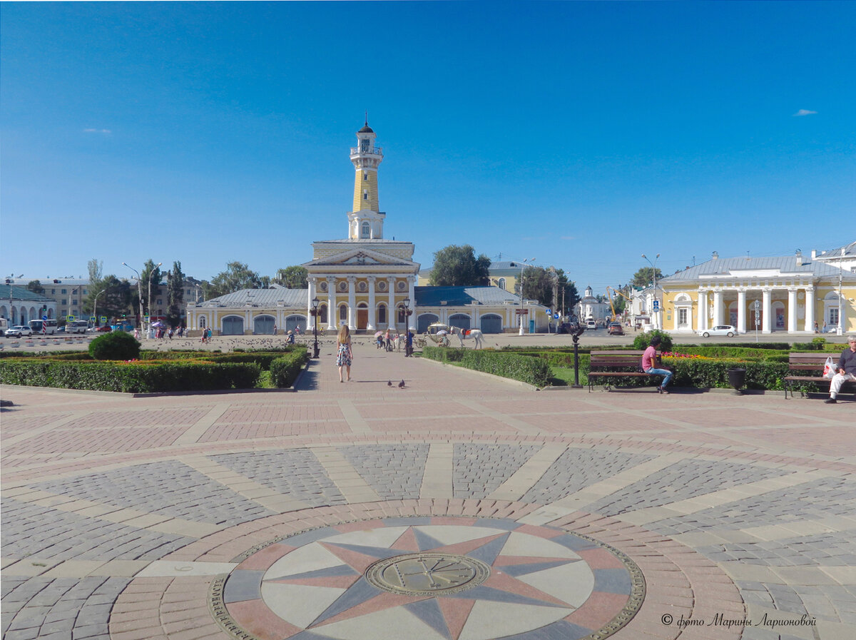 ПОЕХАЛИ. Часть II. Кострома. Сусанинская площадь. Самая красивая пожарная  каланча | Марина Ларионова | Дзен