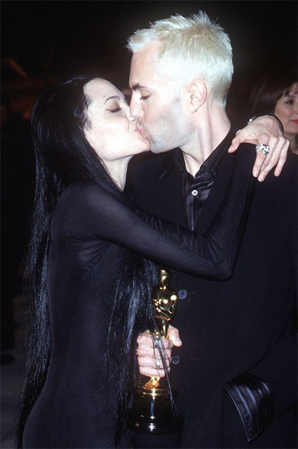 Анджелина Джоли и её брат Джеймс Хейвен. Фото портала spletnik.ru