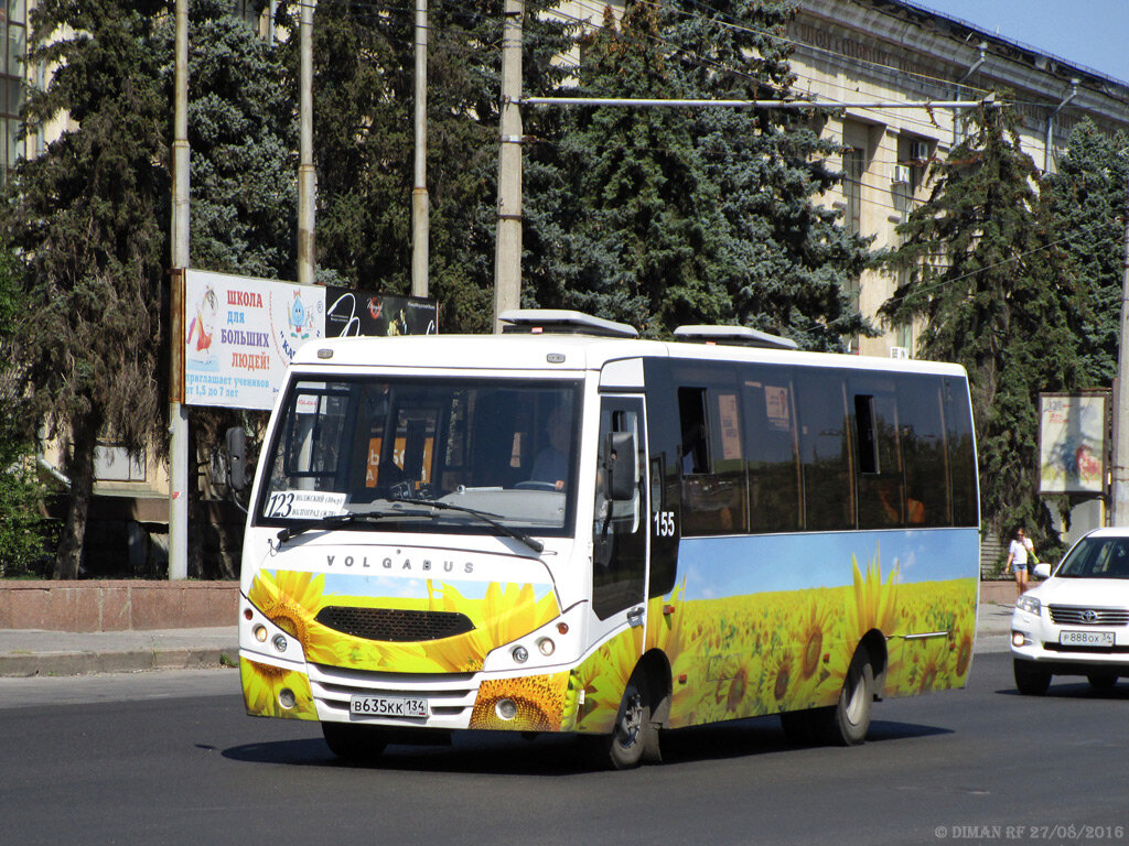 Volgabus-Ритмикс на маршруте № 123 Волжский — Волгоград