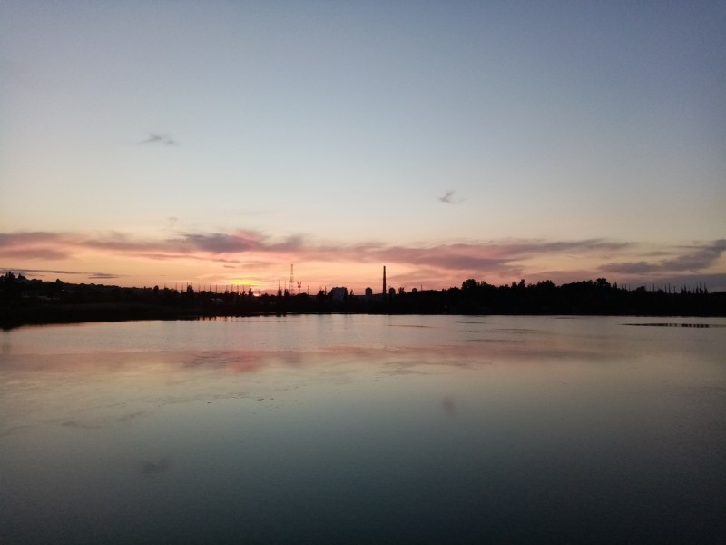 Красноармейск, подход к ВДСК. С борта т/х "Волгонефть-256". Фото Павел Нургалиев