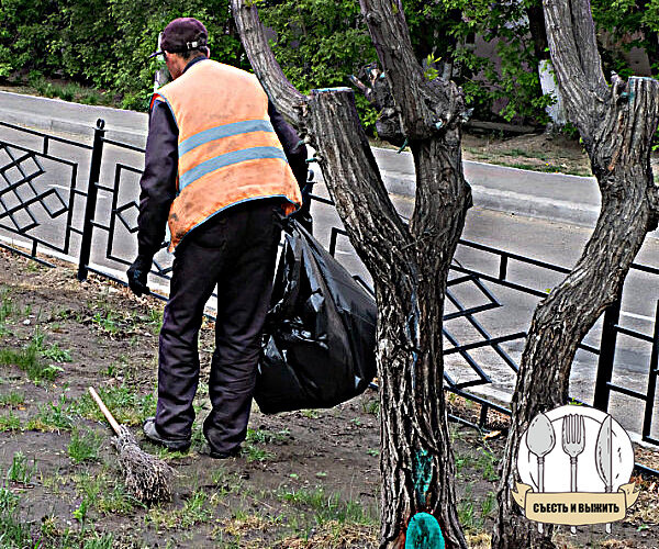 Дворник из ЖЭКа