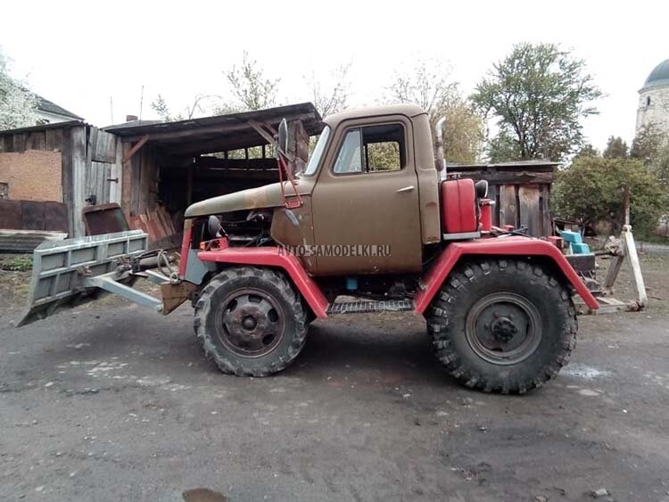 Геометрическая проходимость самоделки должна быть на высоте, а вот о комфорте придется забыть.
