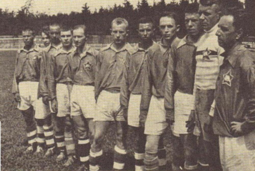 ЦДКА в 1936 году / footballinussr.fmbb.ru