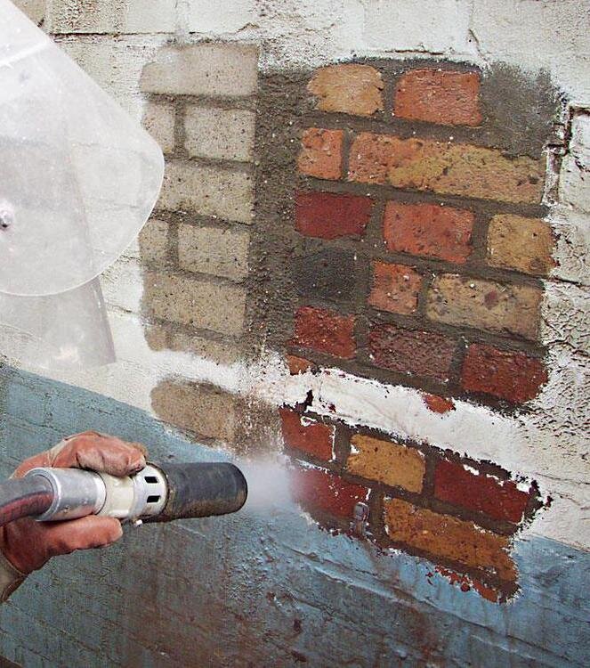 Механический способ удаления краски 