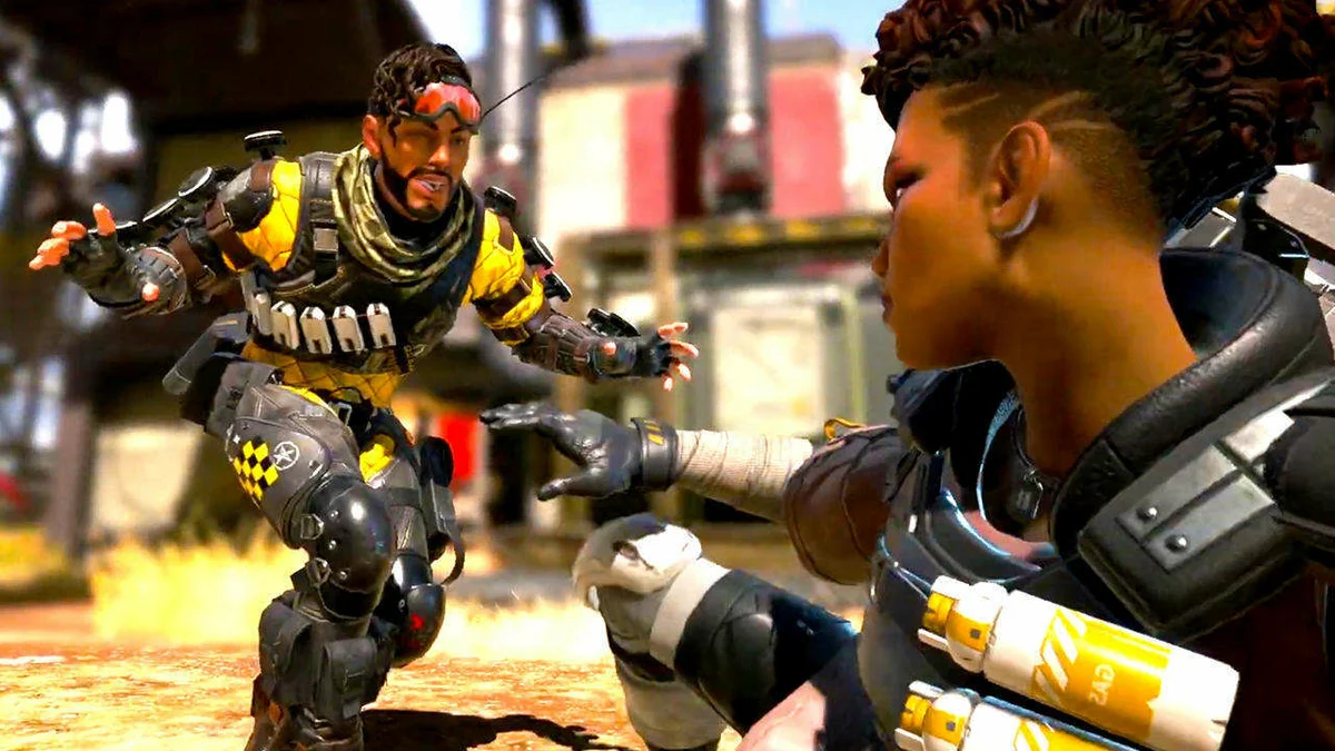 Источник - кадр из компьютерной игры Apex Legends 