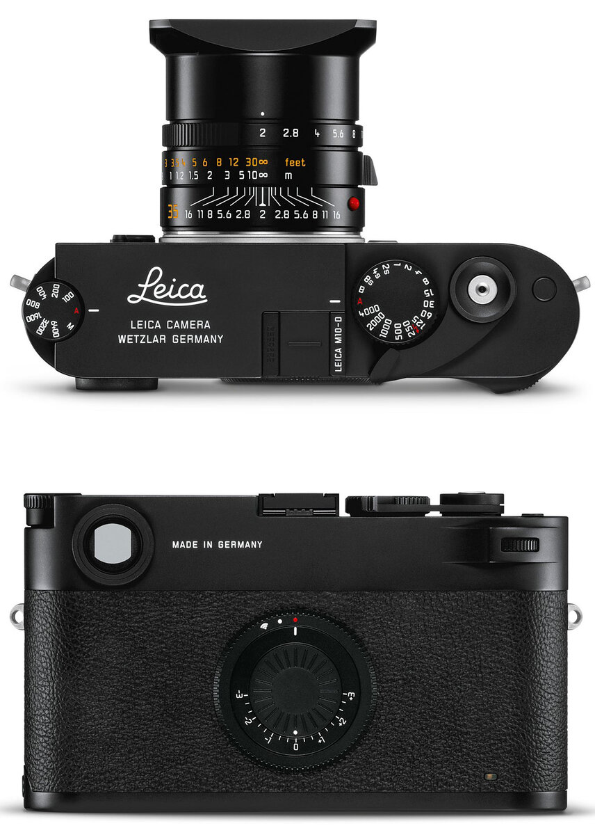 Leica M10-D. Цифровая камера без экрана. Минимализм в действии. Нет желания открыть корпус и вставить плёнку?)