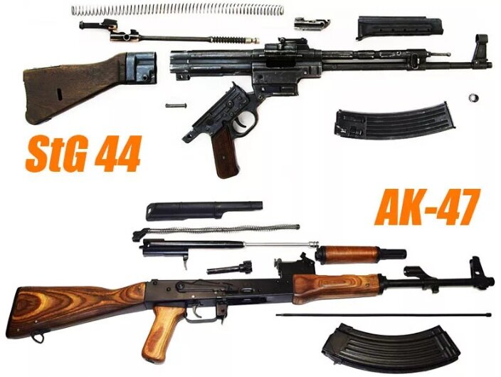 АК vs StG 44 кто у кого скопировал? Долгий спор.