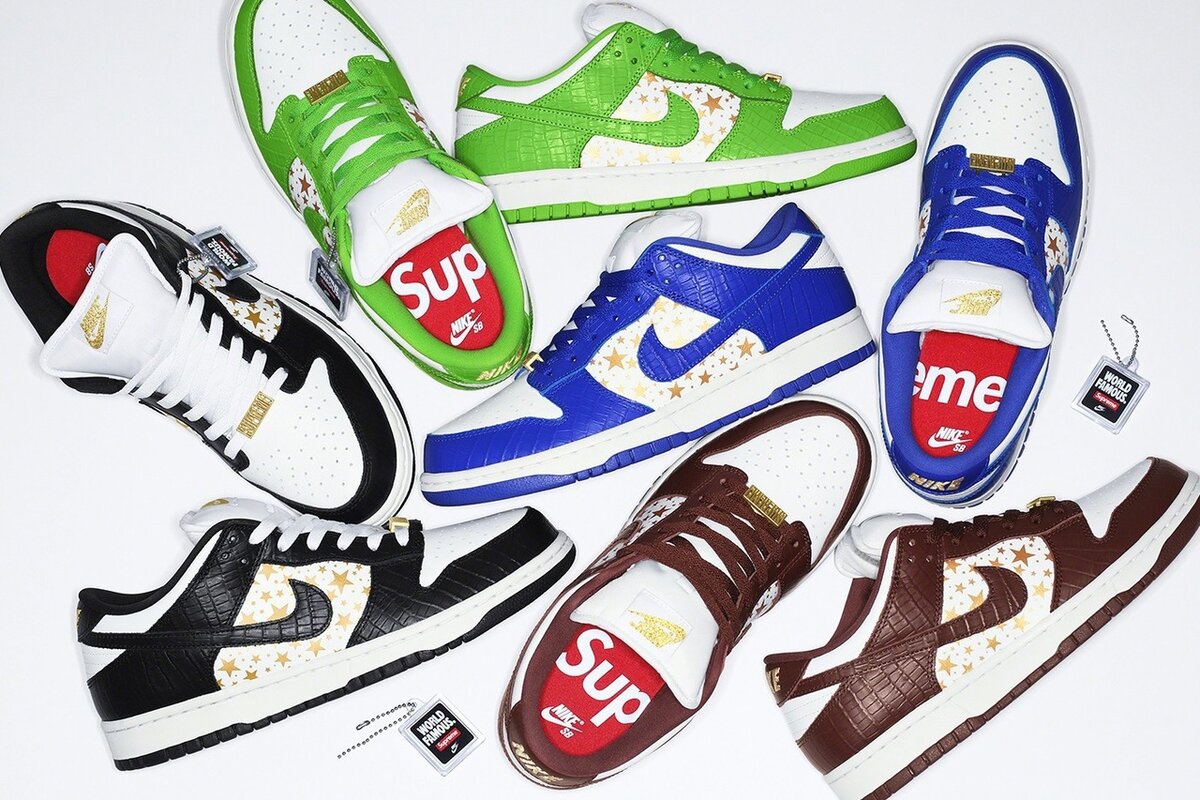 Nike Sb Dunk low x Supreme 
