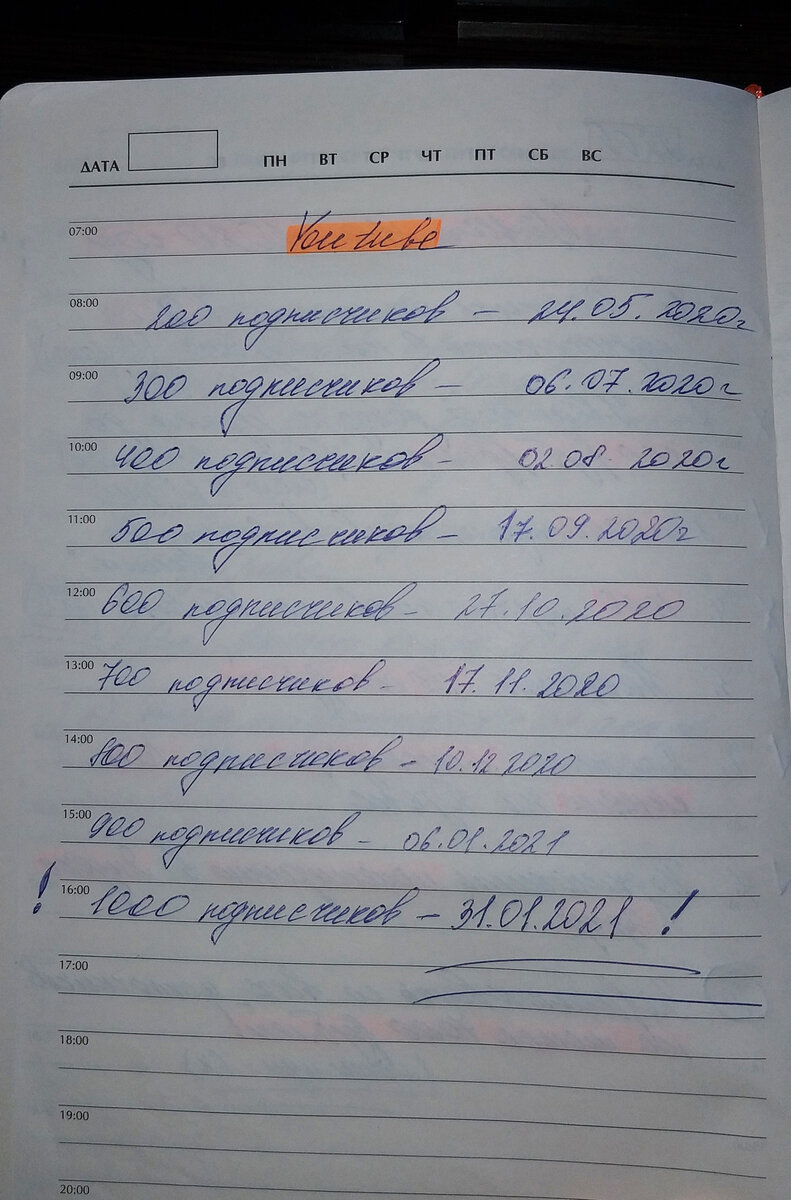 Первую сотню не записал, но набрал я ее где-то через 2 месяца активного ведения канала. Ну и каждая следующая сотня подписчиков приходила где-то через месяц-полтора. В итоге выход на монетизацию занял у меня 13 месяцев. 