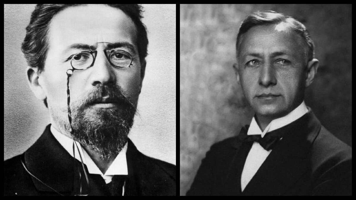 Чехов и Бунин. 