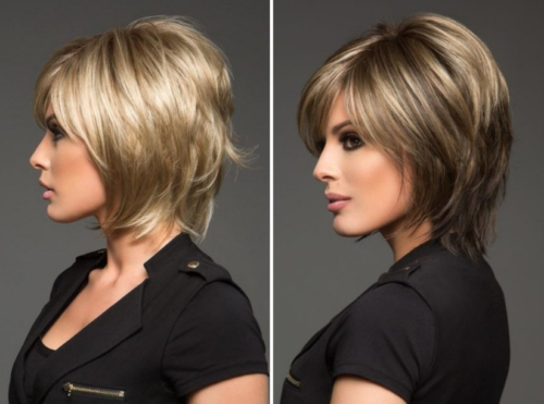 Каскад на короткие волосы: фото вариантов стрижки для разных типов внешности